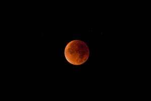 Photo of the moon during lunar eclipse